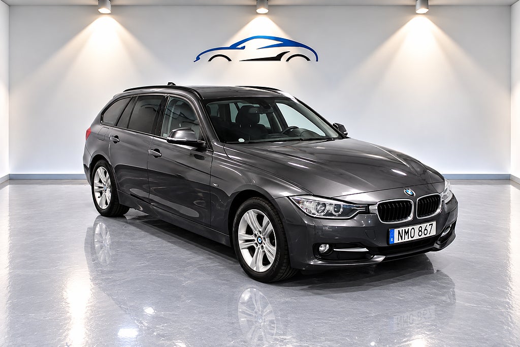 BMW 320d Touring Sport Automat Drag B-Kamera Rattvärme Xenon