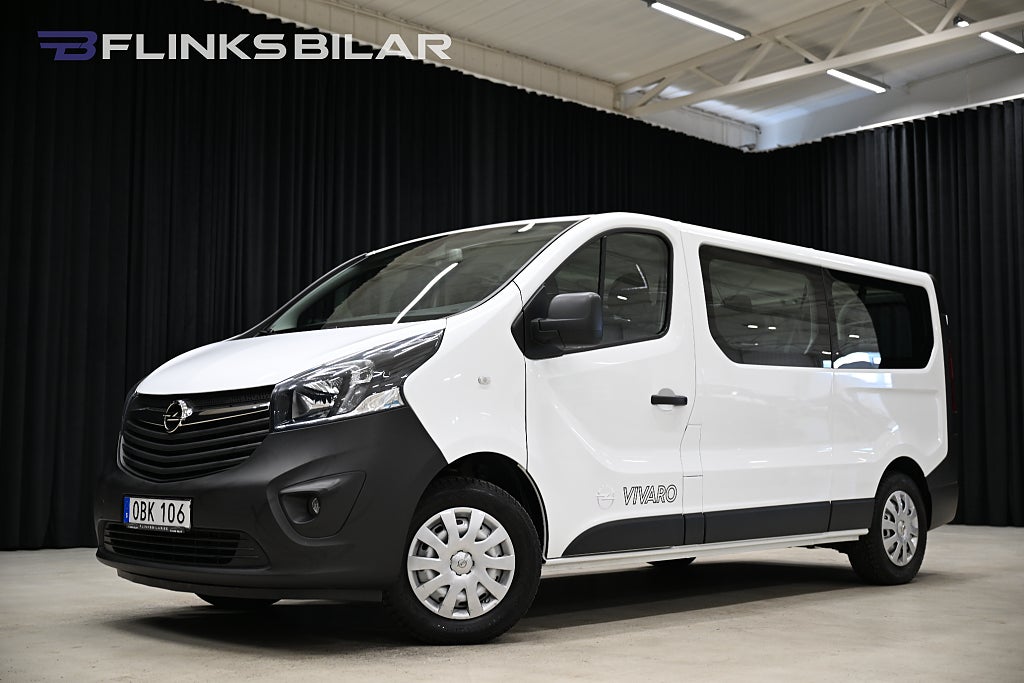 Opel Vivaro CDTi 125HK Kombi|9-Sits|Drag|Backkamera|Lågmil|EnÄgare
