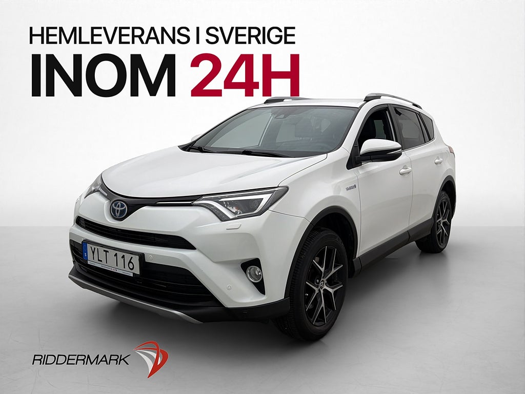 Toyota RAV4 Hybrid 197hk AWD Active Värmare Kamera Dragkrok