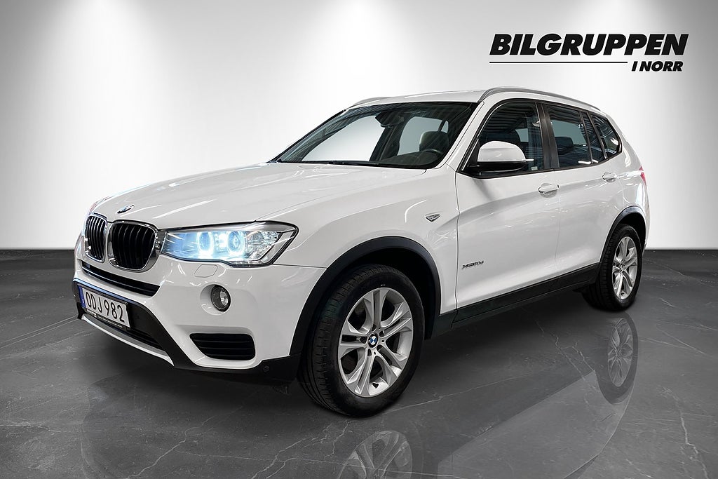 BMW X3 xDrive 20d Steptronic (V-hjul, Drag, Värmare)