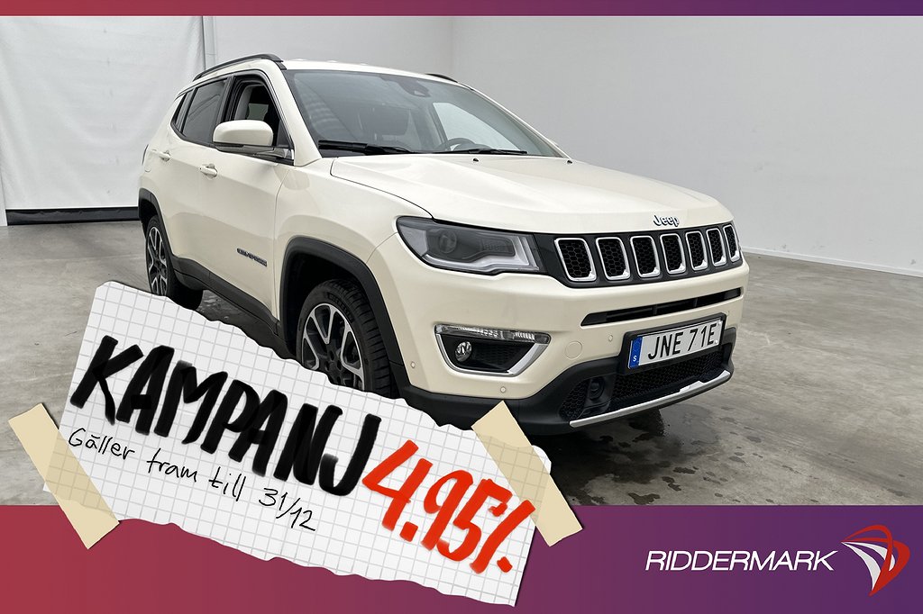 Jeep Compass 4xe Plug-in 190hk Limited Kamera N 4,95% Ränta