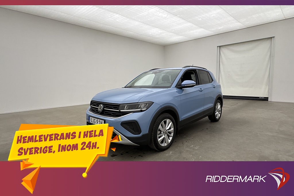 Volkswagen T-CROSS 1.0 TSI 116hk Cockpit Kamera CarPlay