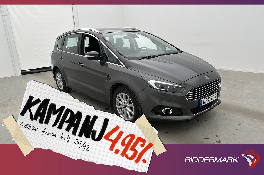 Ford S-Max TDCi AWD 180hk Business 7-sit P-Värm 4,95% Ränta