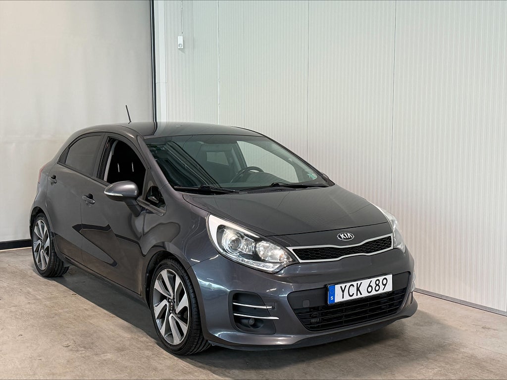 Kia Rio 1.2 84hk Special Edition Nyservad GPS Rattvärme