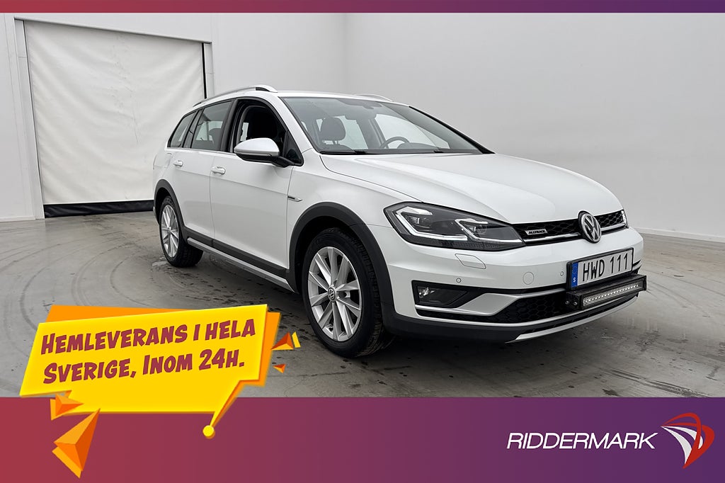 Volkswagen Golf Alltrack 1.8 TSI 4M Värm Kamera CarPlay Drag