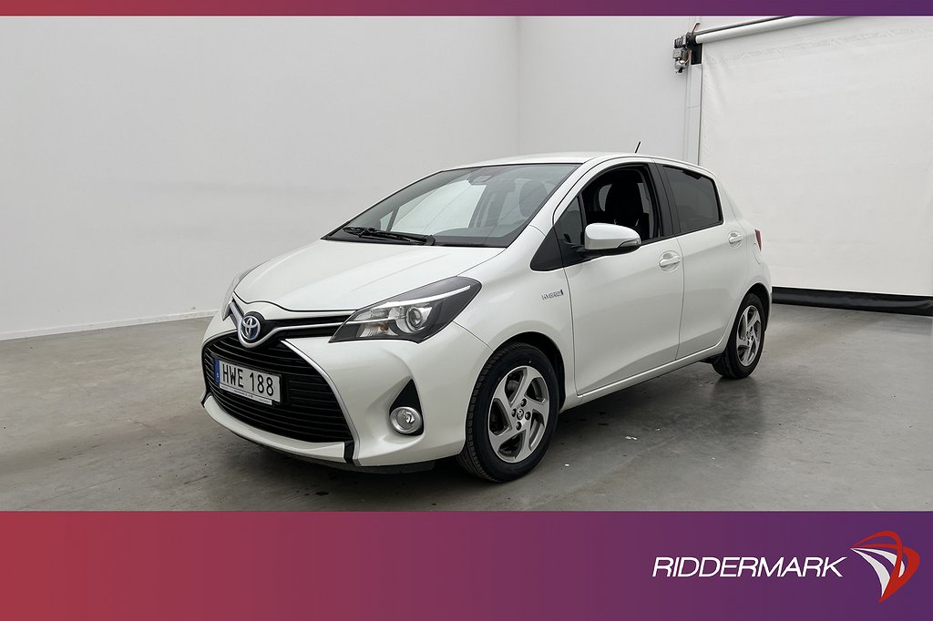 Toyota Yaris Hybrid 101hk M/K-Värmare Kamera Farthållare