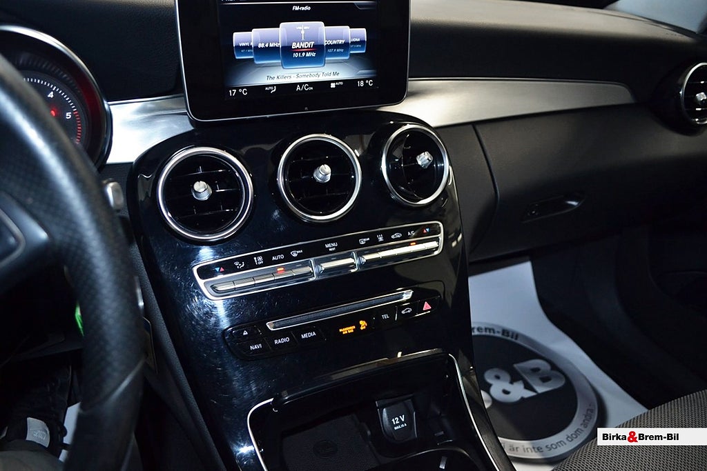 Mercedes-Benz C220 d 220 T d 9G-Tronic Avantgarde Drag, P-sensorer 170hk