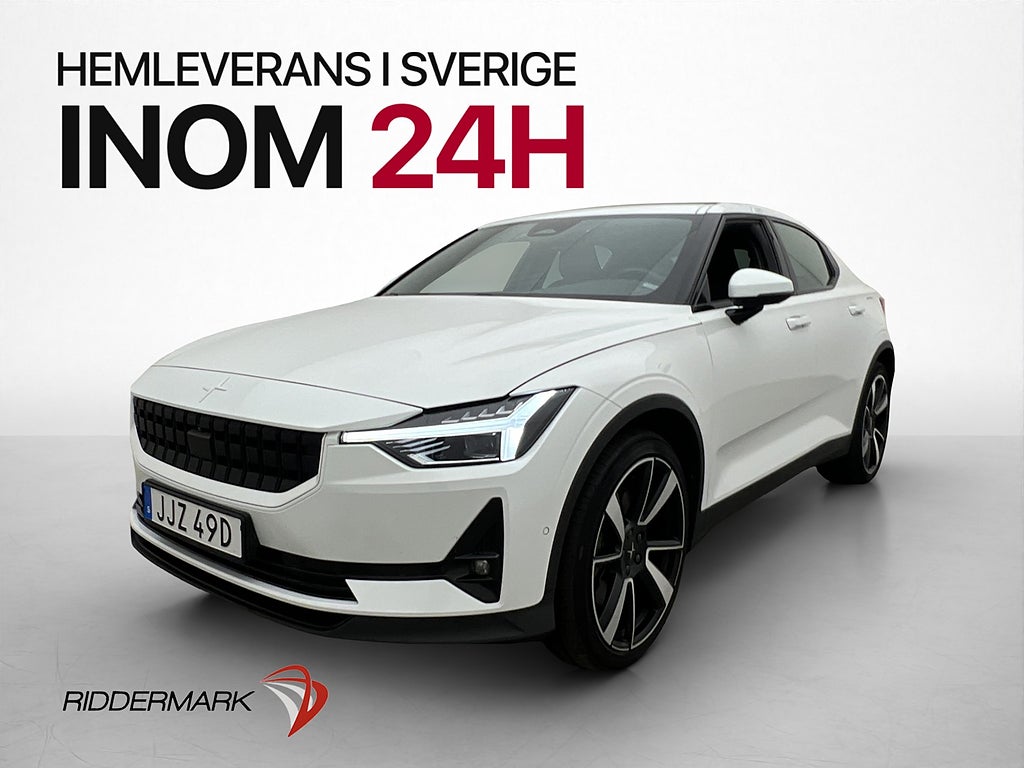 Polestar 2 Long range Dual motor Plus Pilot Pano H/K 360°