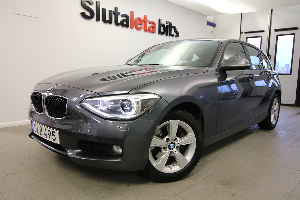 BMW 120 d 2,0 xDrive Dragkrok Lågmil S/V hjul