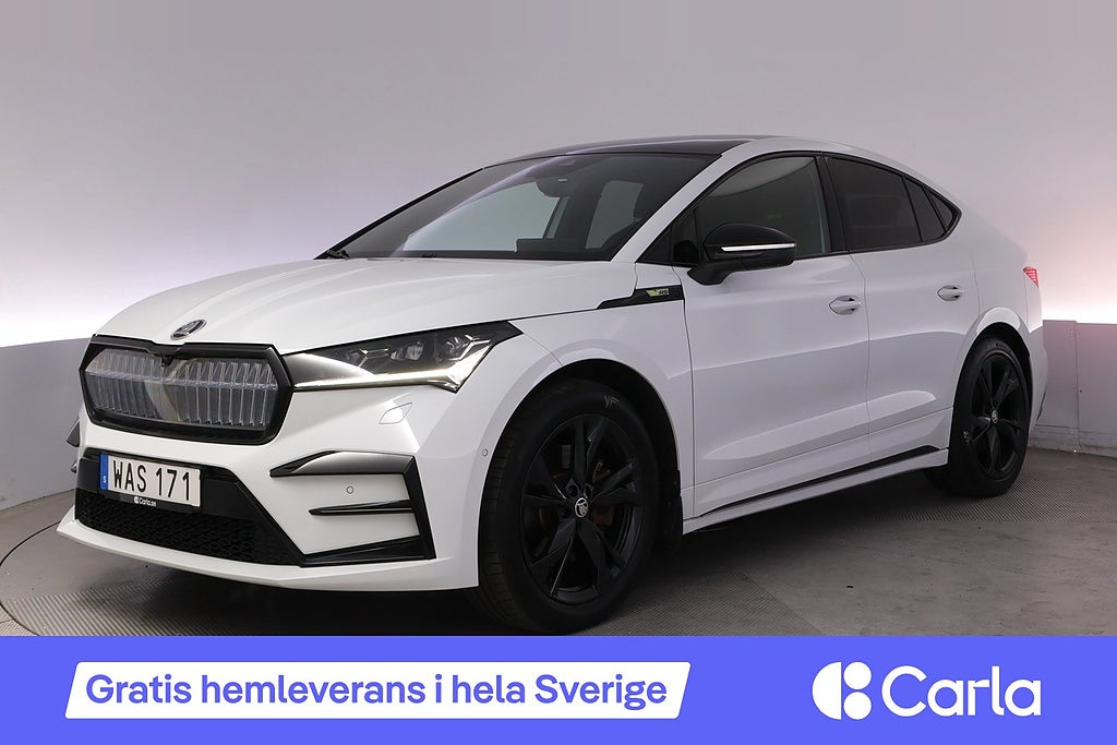 Skoda Enyaq iV Coupé RS Pano 360 Elstol Canton Drag BSM