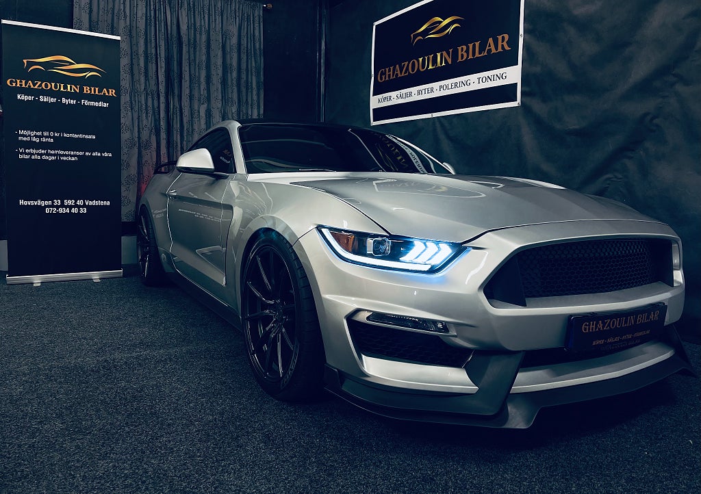 Ford Mustang  V8 5,0 GT 2017 Utrustad med Gt350 R kit 494hk