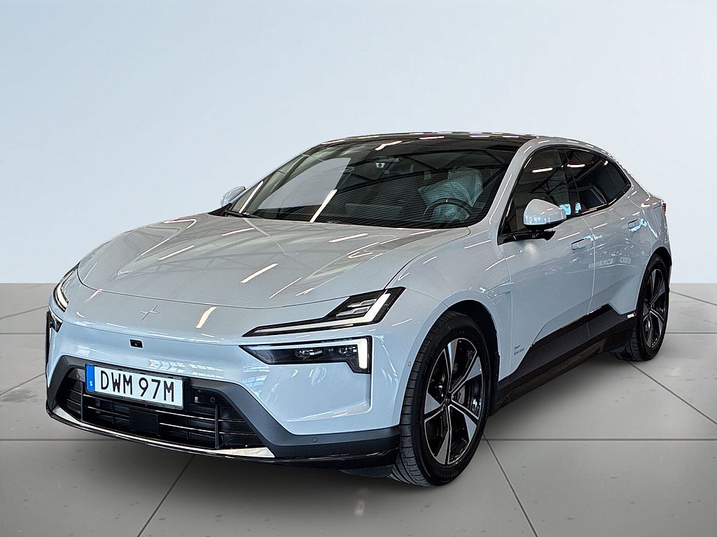 Polestar 4 Long range Single motor S&Vhjul/360Kamera/Helskinn/MOMS