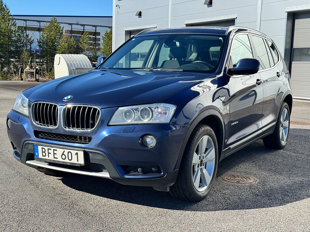 BMW X3 xDrive20d AUT DRAG S&V-HJUL KAMERA MOTORVÄRMARE