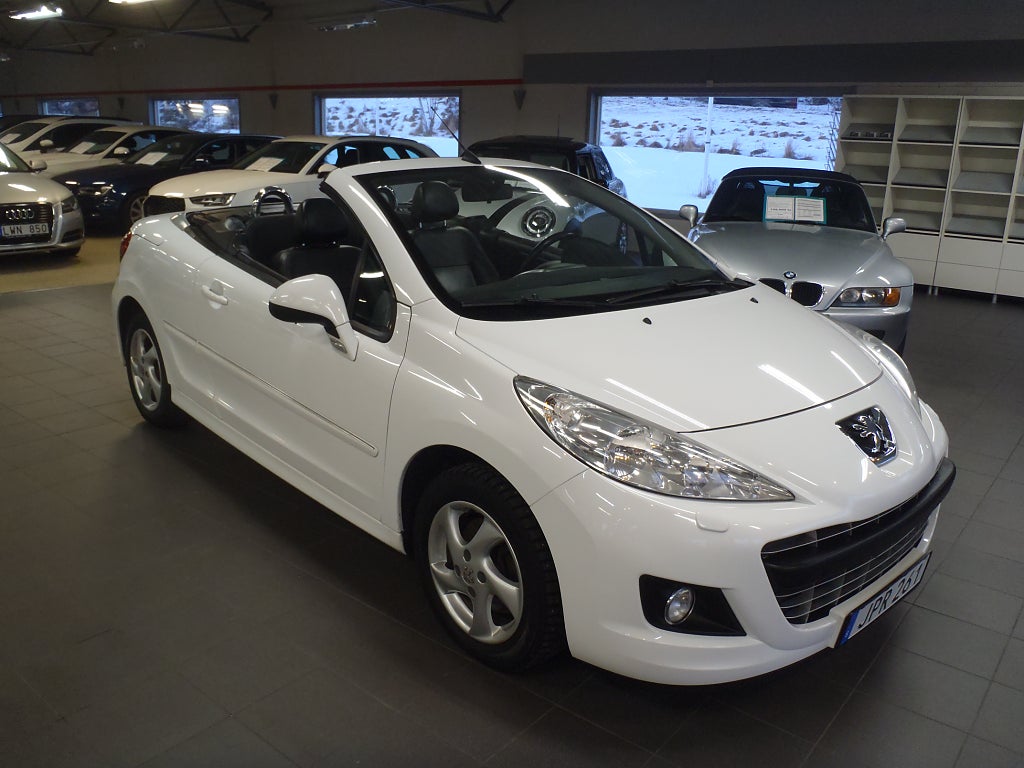 Peugeot 207 CC 1.6 VTi 120hk Cab, Skinn, Farthåll, Backsensor