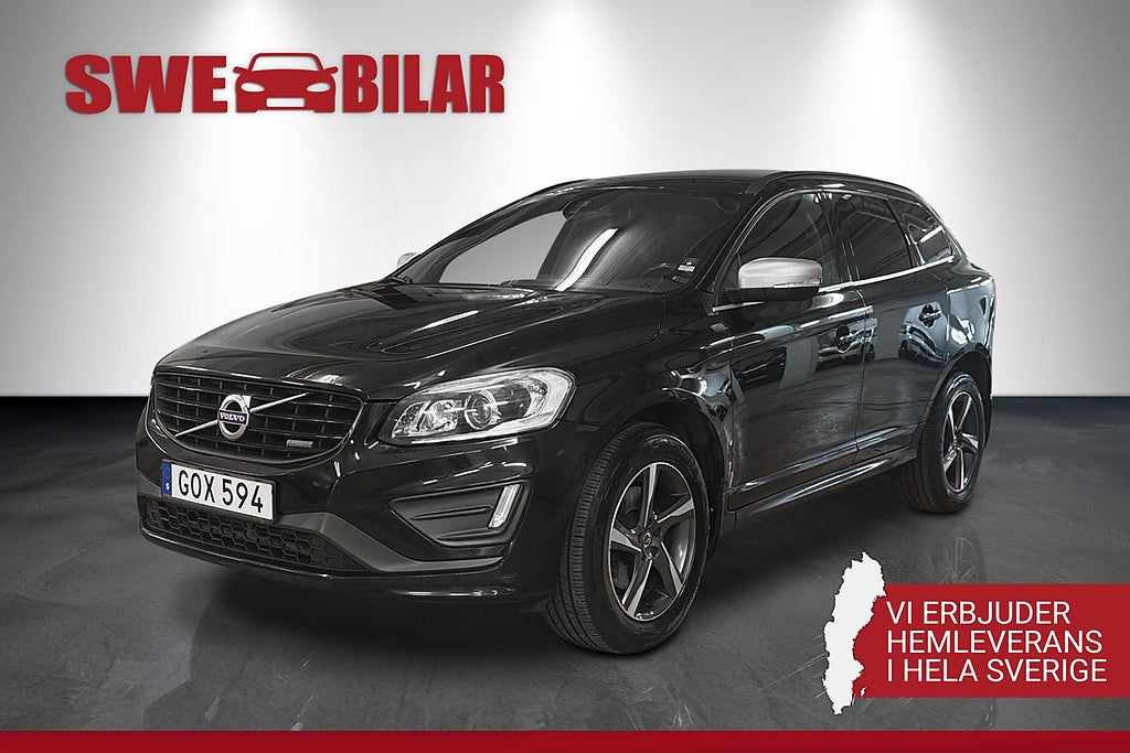 Volvo XC60 D3 R-Design Business Edition Pro Kamrem-bytt P-Sens 