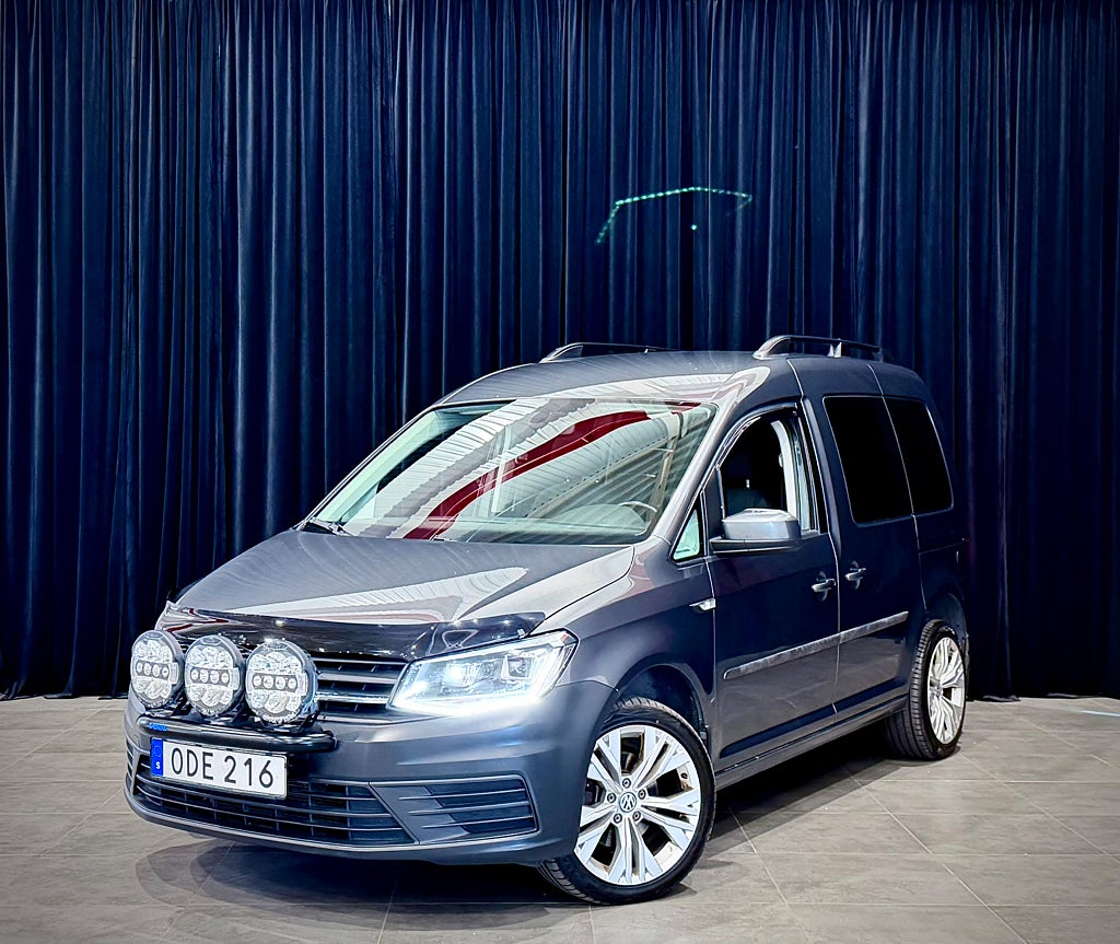 Volkswagen Caddy Combi 2.0 TDI 5-Sits KAMERA D-VÄRM EXTRA-BELYSNING LED