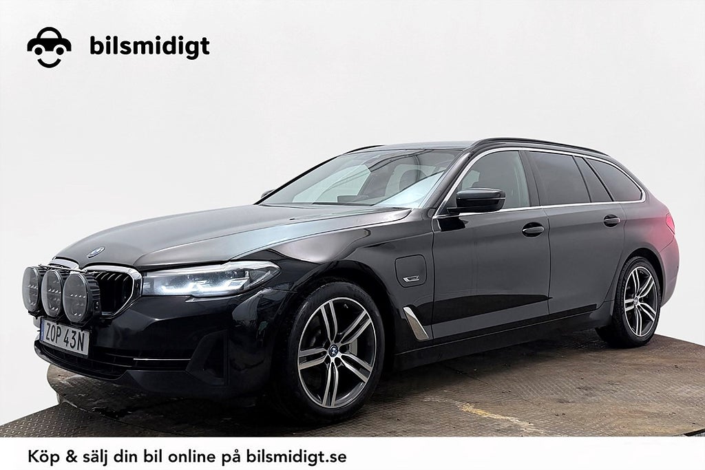 BMW 530 530e xDrive Touring Drag Läder Nav Connected Kamkedja MOMS 292hk