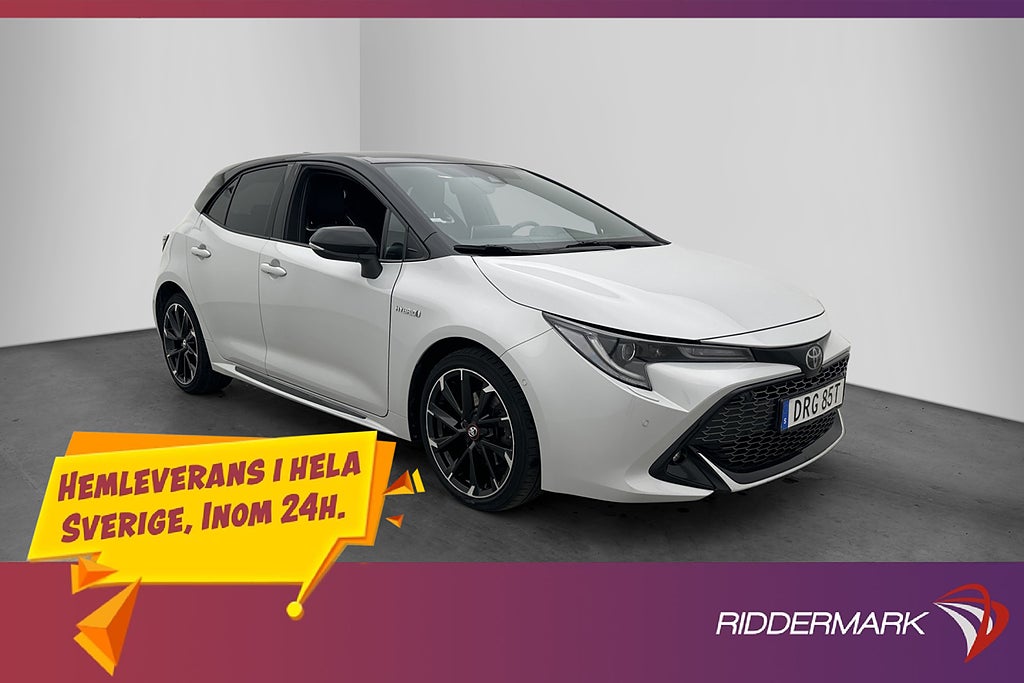 Toyota Corolla Hybrid 184hk GR Sport Head-up Kamera Navi