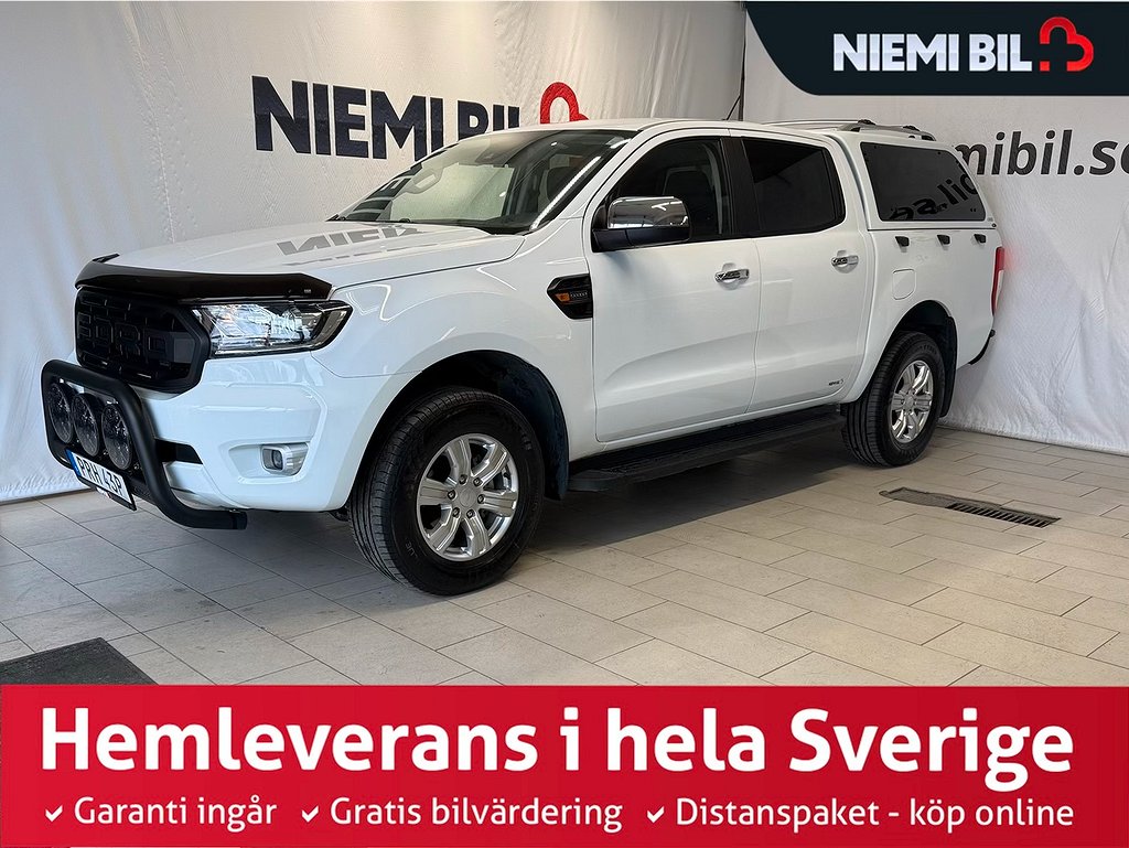 Ford ranger Dubbelhytt 2.0 4x4/Kåpa/MOMS/Drag/M-värmare/S&V