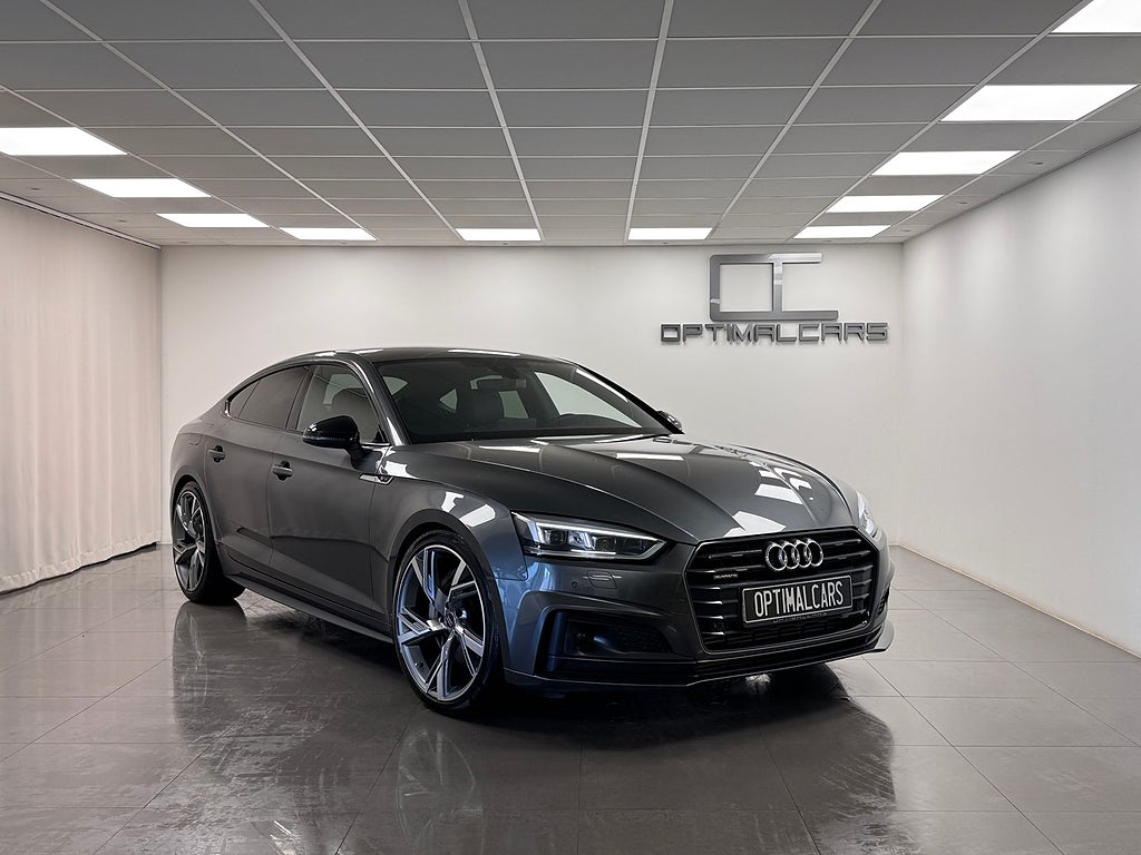 Audi A5 Sportback 50TDi Q 286HK S-line B&O Matrix Svensksåld