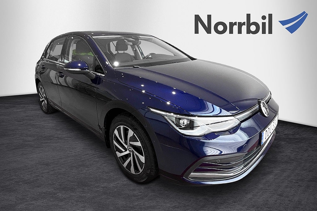 Volkswagen Golf Plug-in ehybrid Dragkrok Backkamera elstol