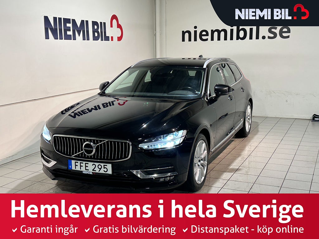 Volvo V90 D3 AWD Inscription Drag Skinn Rattvärme S/V-hjul