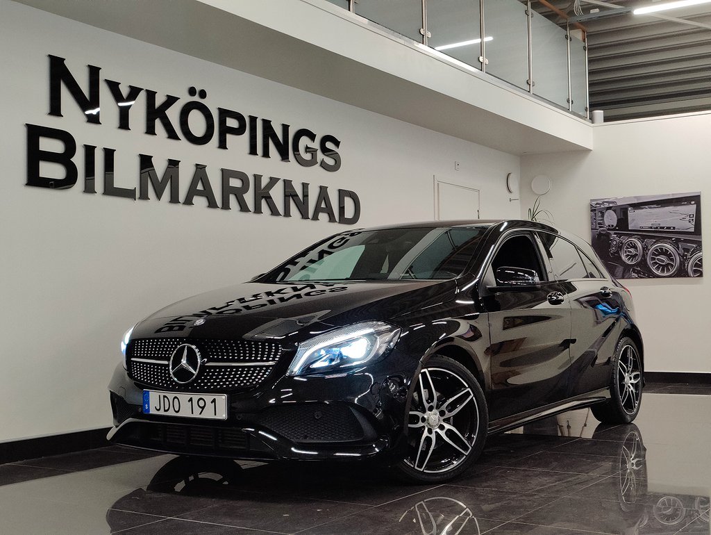 Mercedes-Benz A 180 AMG Sport Värmare Kamera Skinn Carplay