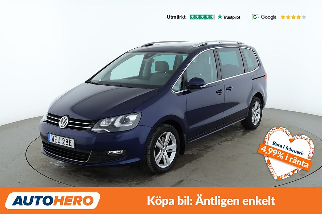 Volkswagen Sharan 7-seater 2.0 TDI / Dragkrok, CarPlay