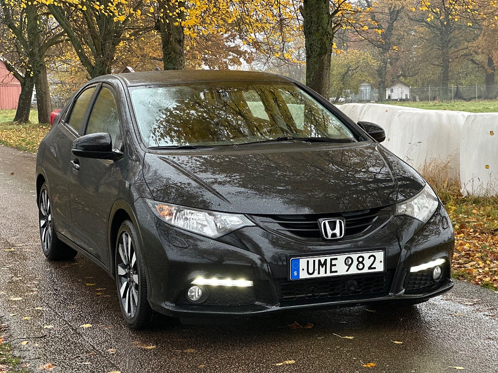 Honda Civic 1.8 i-VTEC Sport, Svensksåld, Backkamera, Lågmil