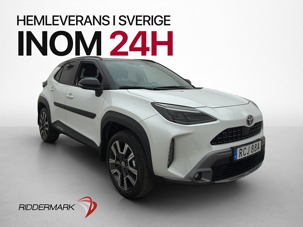 Toyota Yaris Cross Hybrid e-CVT 130hk Navi Kamera Halvskinn
