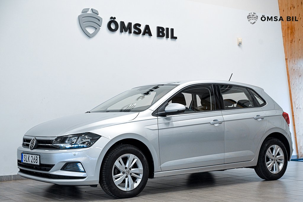 Volkswagen Polo 1.0 TSI Base P-Sensorer Bluetooth 95hk