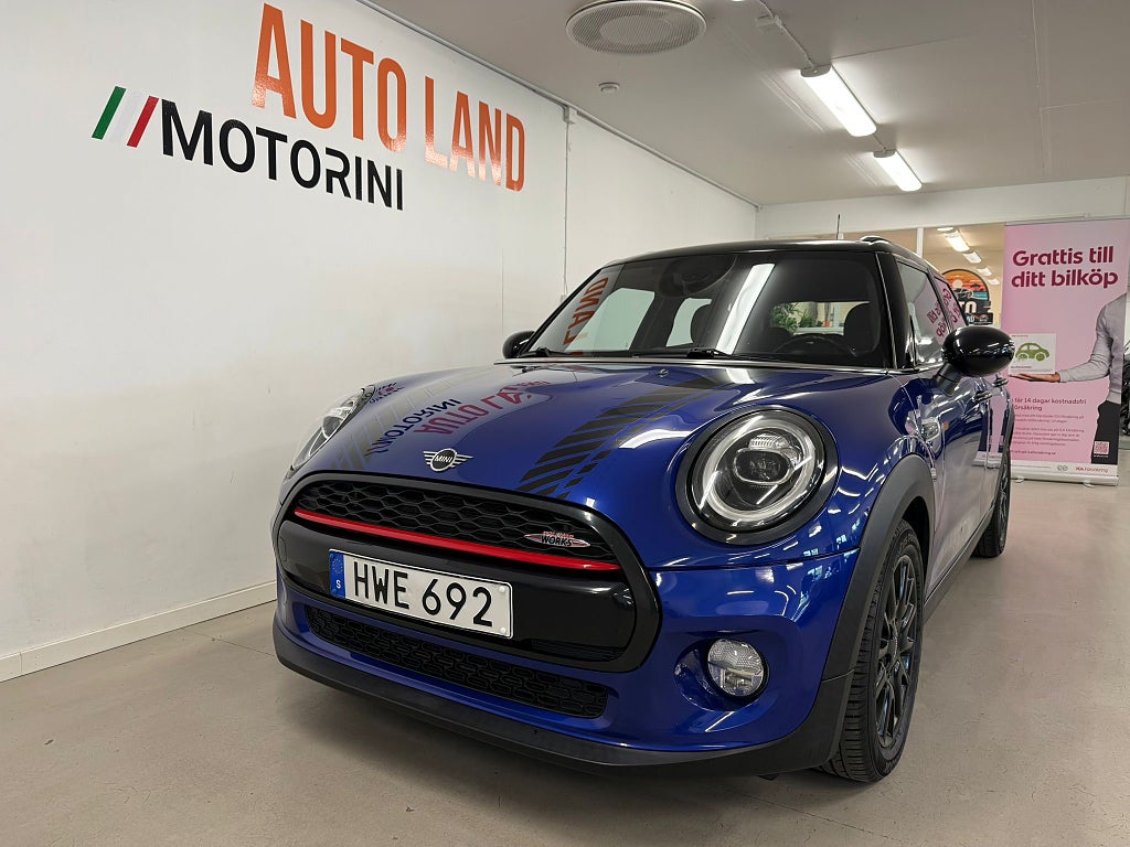 MINI Cooper 5-dörrars DCT Pepper Fullservad Välvårdad