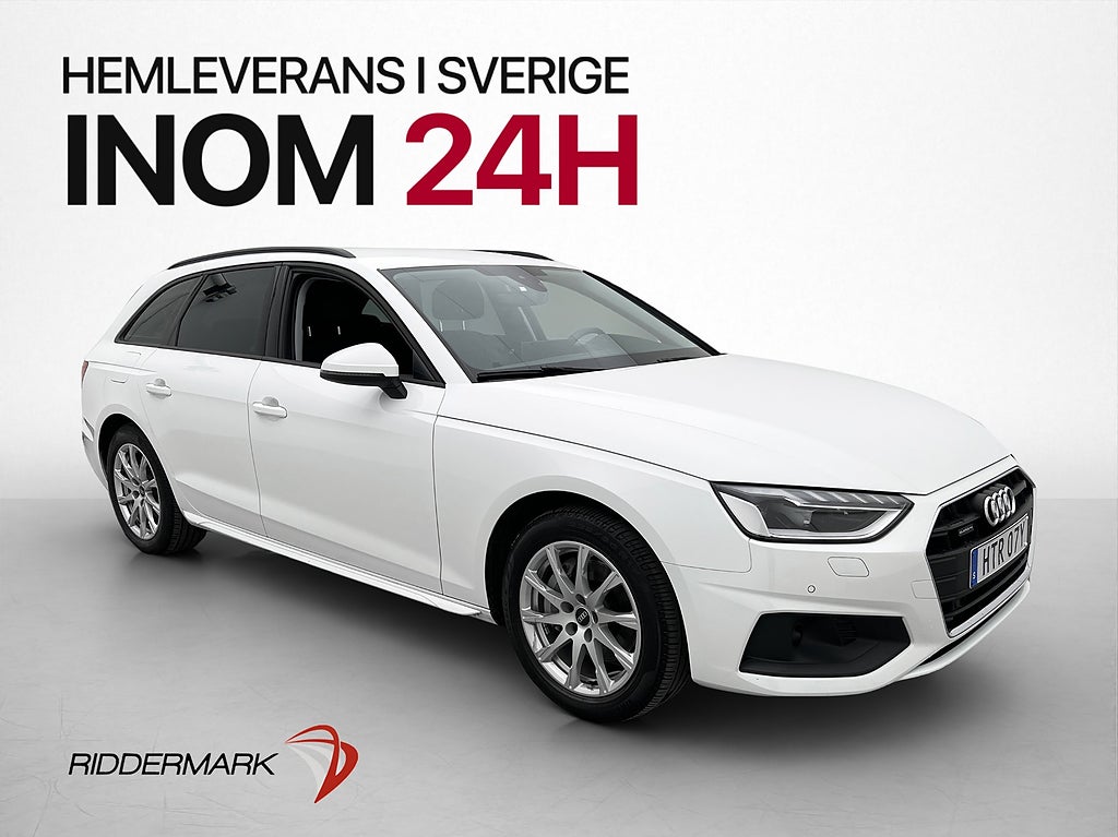 Audi A4 Avant 40 TFSI Quattro Proline Alpin Dragkrok Ambient