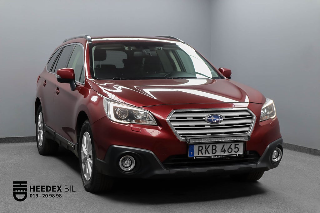 Subaru Outback 2.0 4WD 150hk Euro 6 Kamera Drag Minne Skinn Värmare