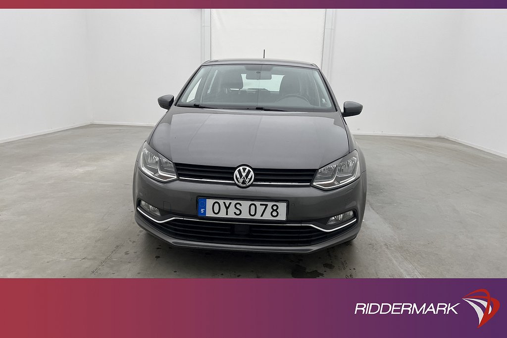 Volkswagen Polo 1.2 TSI 90hk Sensorer Farthålla 4,95% RÄNTA