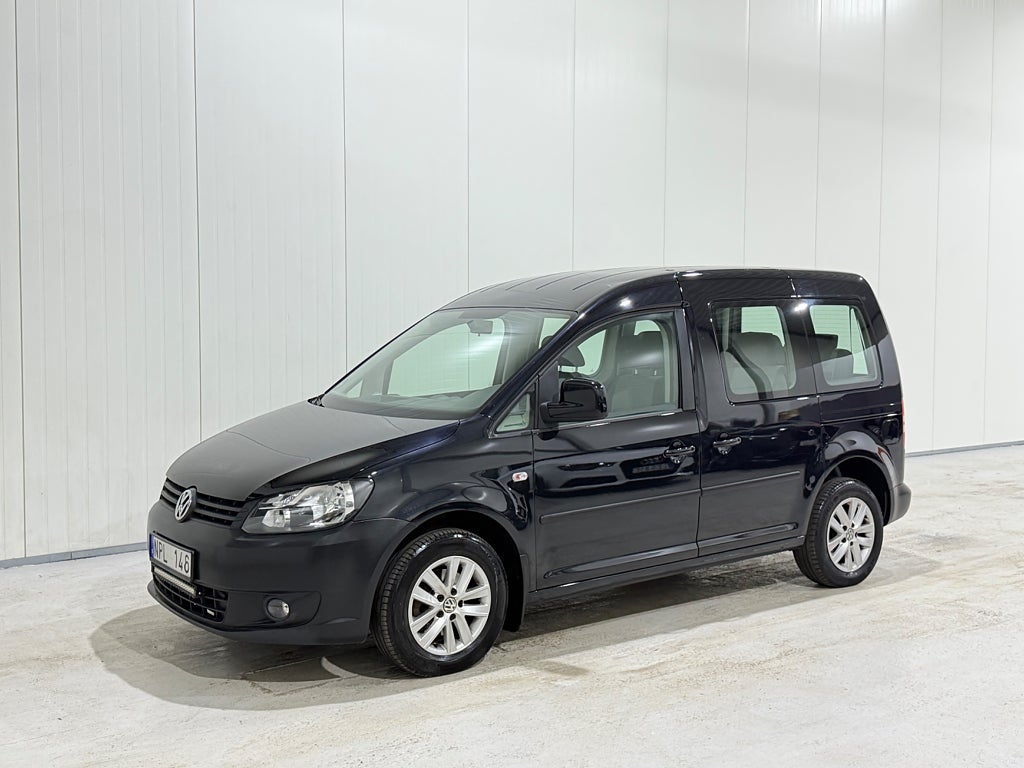 Volkswagen Caddy 7-Sits 1.6 TDI Comfortline Dragkrok D-Värmare 1 ägare