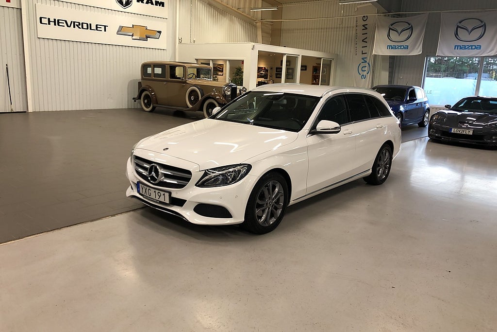 Mercedes-Benz C200 d 200 T d red Avantgarde 7G-Tronic Plus, 136hk