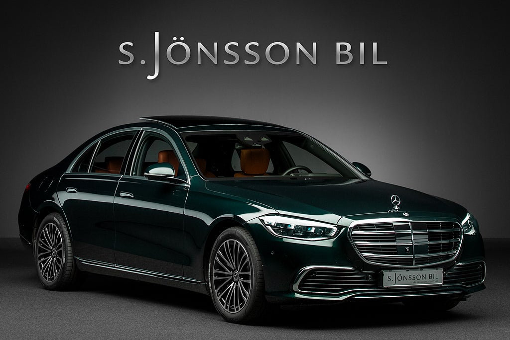 Mercedes-Benz S 580 e 4MATIC / 1 Ägare / Bakaxelstyrning