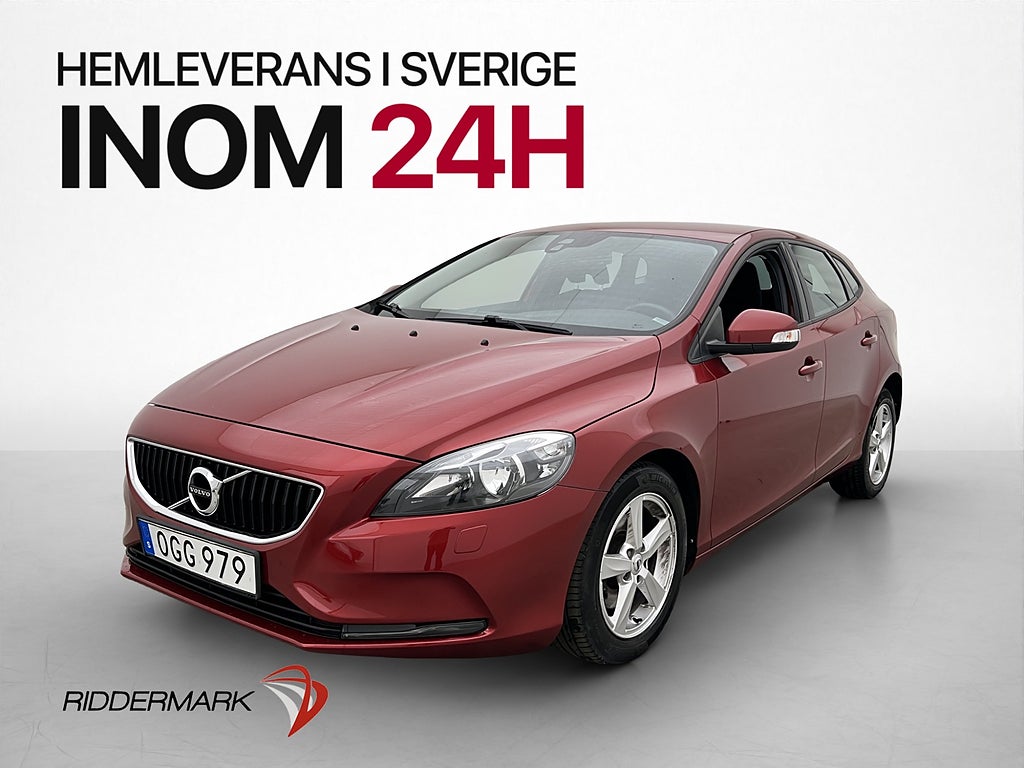 Volvo V40 T2 Kinetic P-Värmare P-Sensorer Farthållare