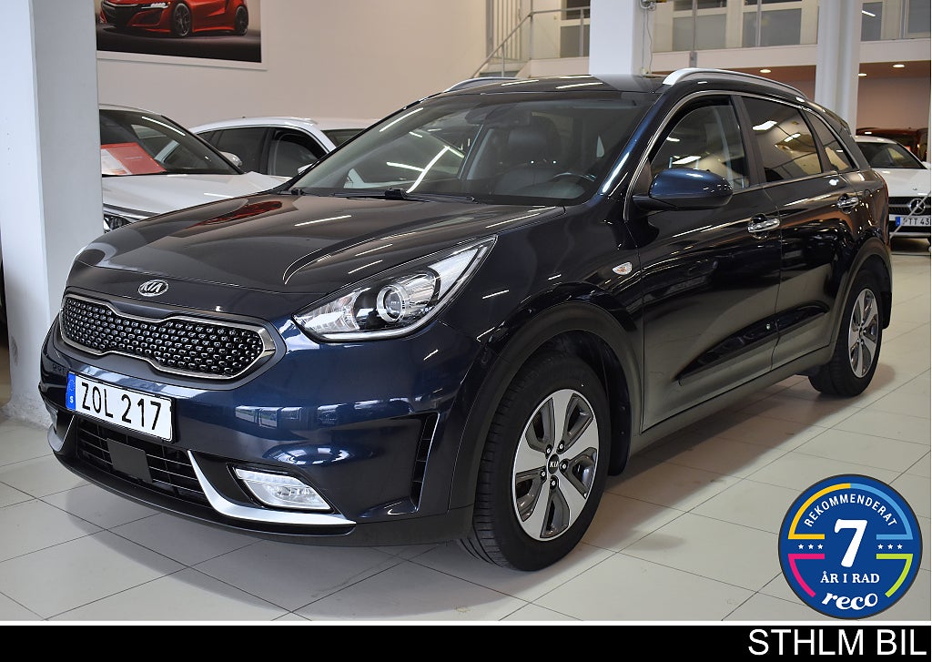 Kia Niro Hybrid DCT Advance Plus Navi Carplay B-kam 4.95% RÄNTA
