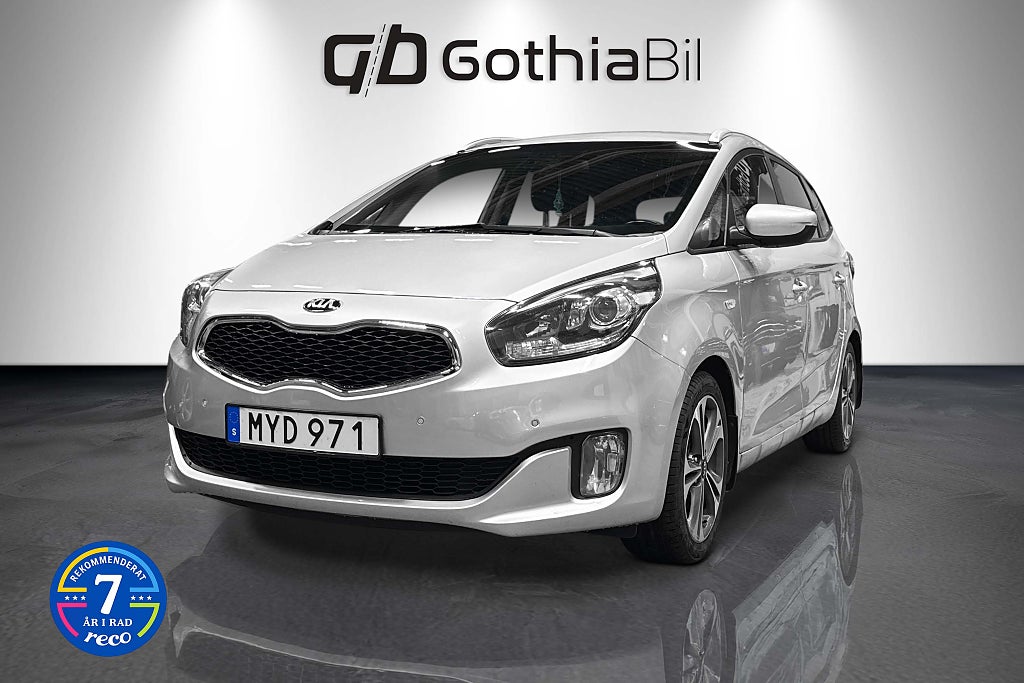 Kia Carens 1.7 CRDi DCT GLS Euro 6 Rattvärme 7-Sits Bluetooth PDC