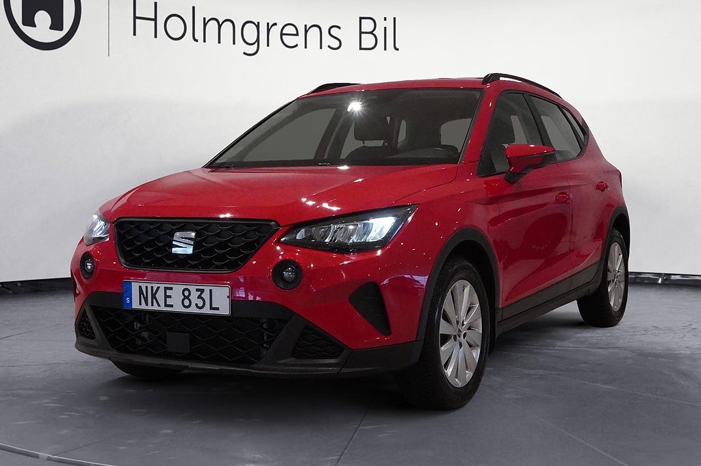Seat Arona 1.0 TSI Automat Style Rattvärme Sensor | Ränta 1,99%