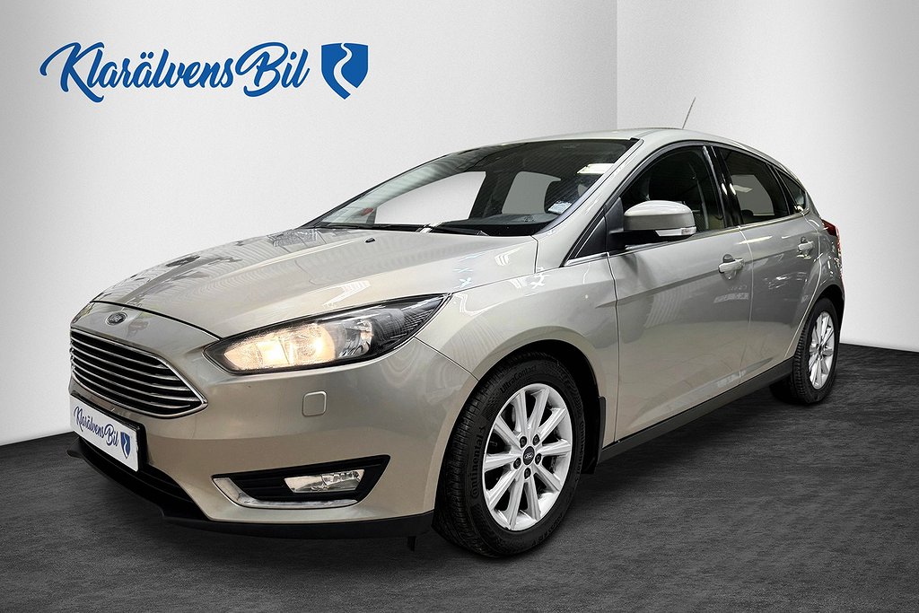 Ford Focus 1.0 EcoBoost Titanium Euro 6 (125hk) Drag Navi 