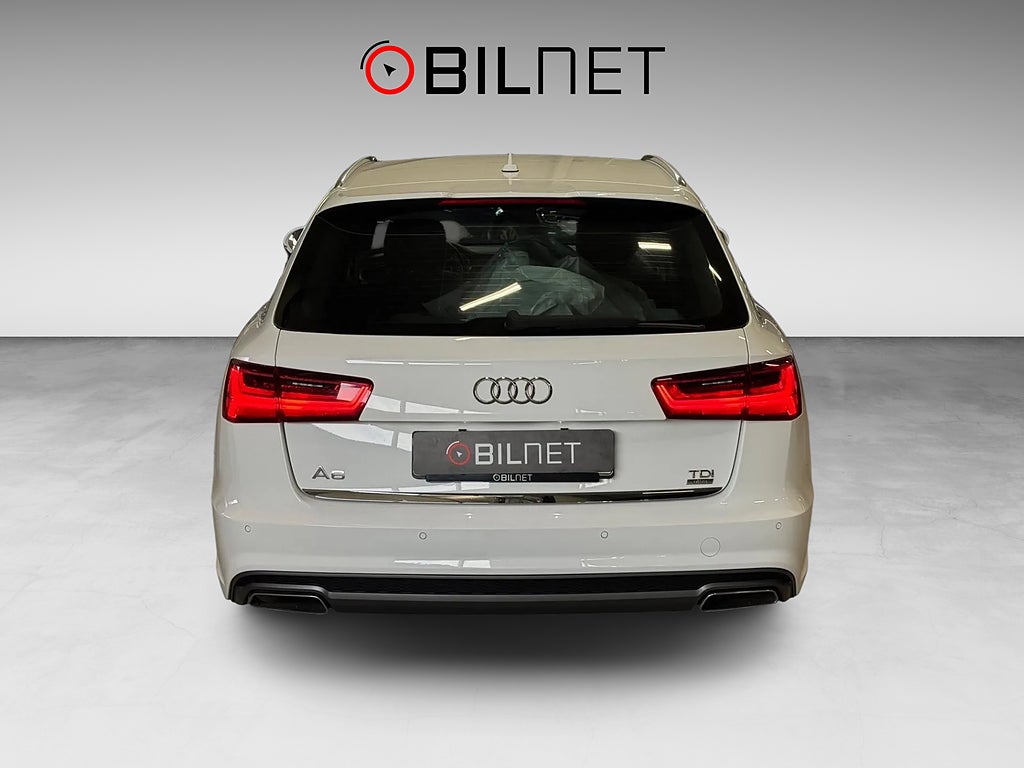 Audi A6 Avant 2.0 TDI 190hk Aut S-Line In/ut Värmare LED Drag
