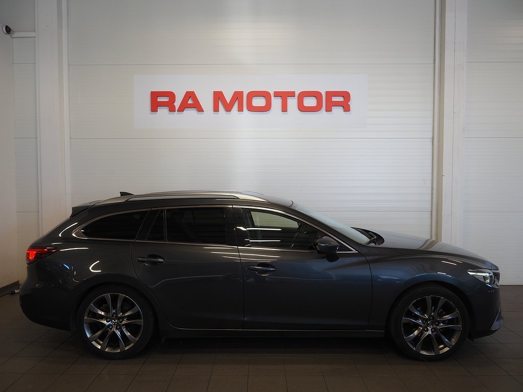 Mazda 6 2.2 SKYACTIV-D 175hk AWD Optimum Drag B-Kam Nav HUD 2015