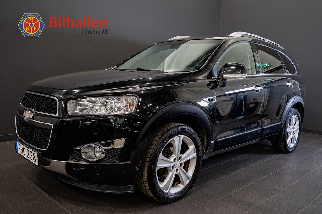 Chevrolet Captiva 2.2 VCDi AWD Hydra-Matic 7-Sits Drag Taklucka Kamera Navi