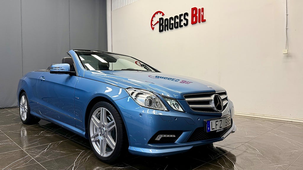 Mercedes-Benz E 350 CDI Cabriolet AMG UNIKT SAMLAREX 122MIL
