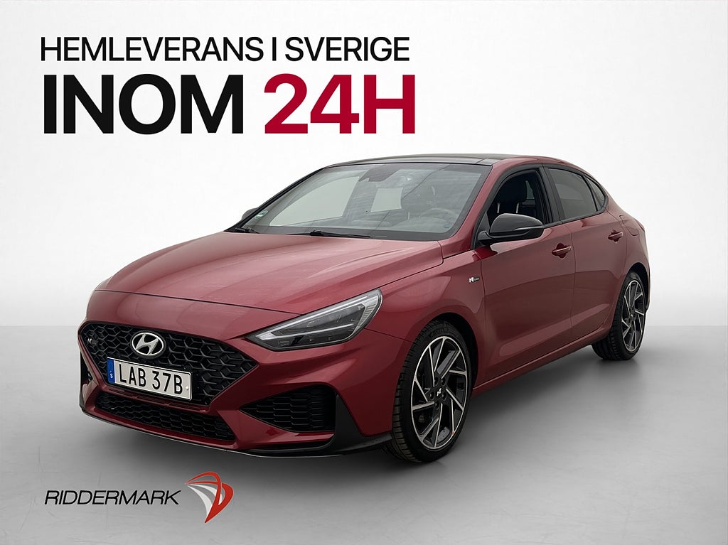 Hyundai i30 Fastback 1.5 T-GDI Taklucka Kamera Rattvärme