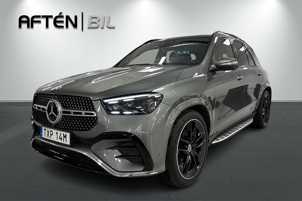 Mercedes-Benz GLE350 de 4M 9G AMG Line LUFT BUR PANO DRAG LÄDER 360 22"
