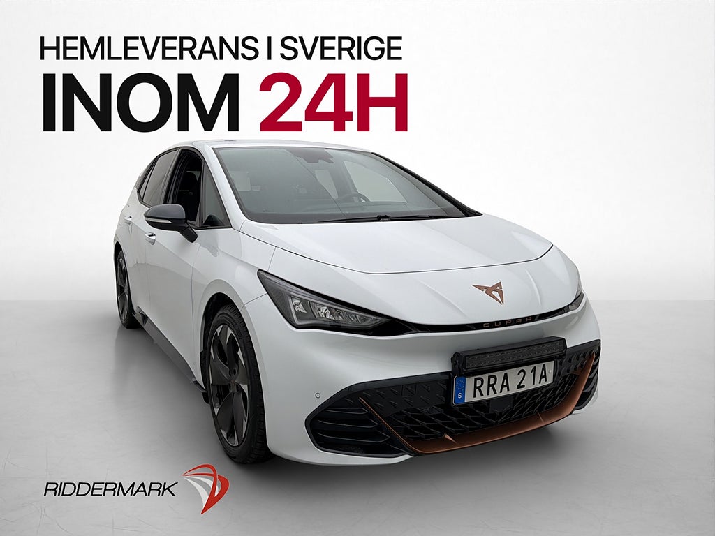 Cupra Born 58 Värmepump Backkamera CarPlay Rattvärme